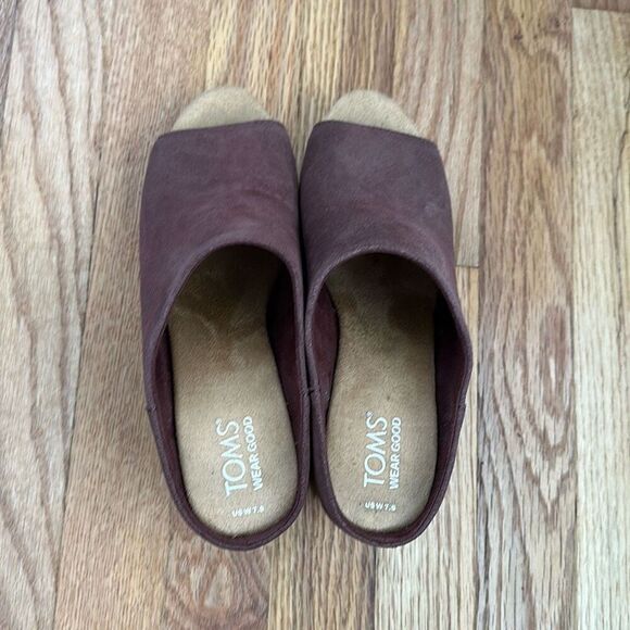 TOMS Florence Block Heel Sandal Women's Size 7.5 - Picture 5 of 11